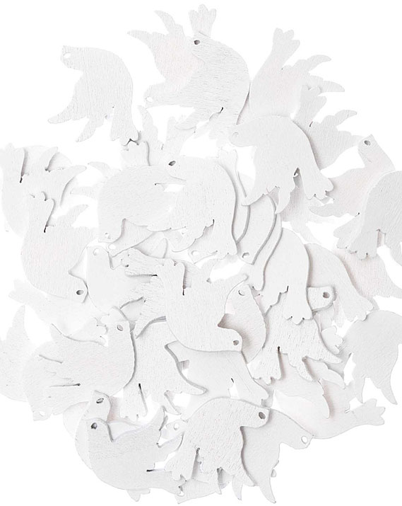 Tableau Sur Toile Blanche Colombe Battant