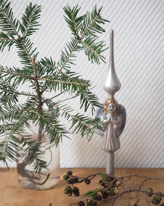 Sapin de Noel en verre soufflé