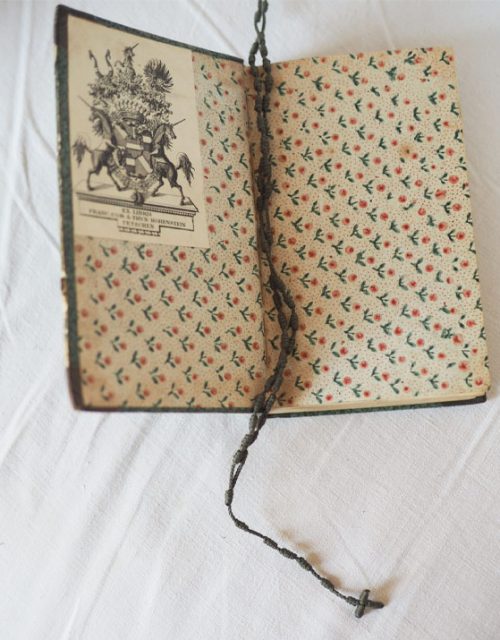 Chapelet en corde kaki