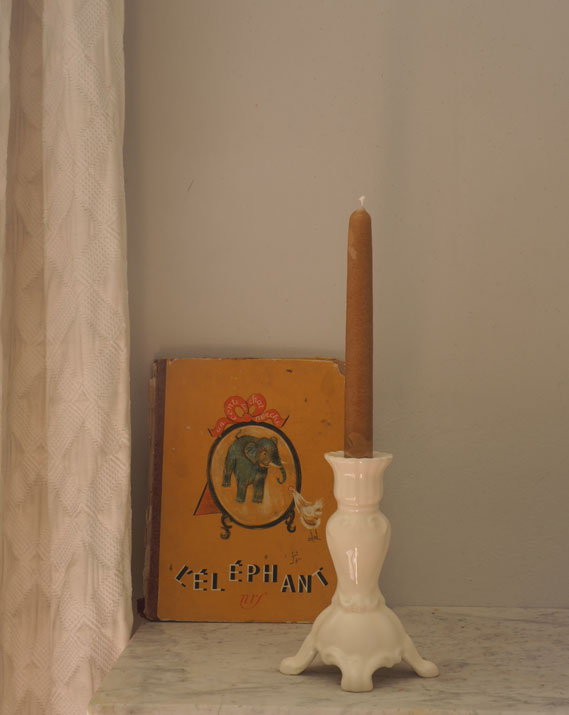 Chandelier en faience