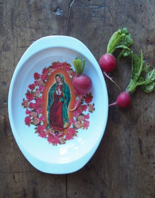 Coupelle Vierge de Guadalupe