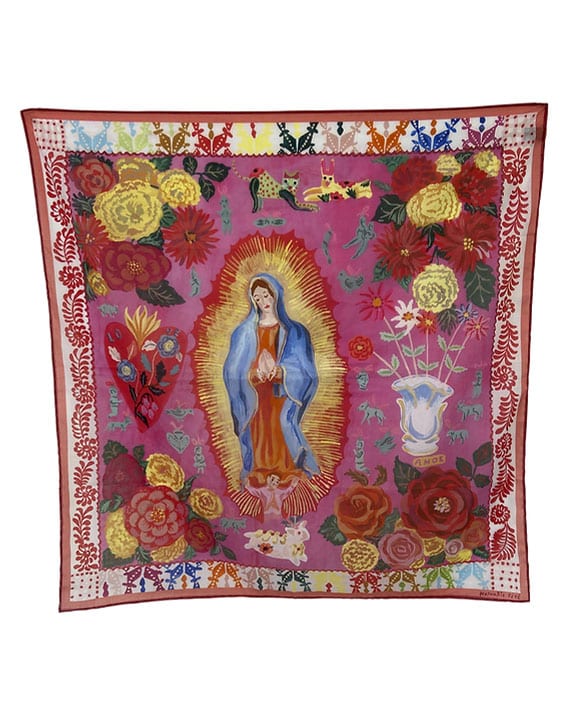 Foulard Vierge de Guadalupe | Catho Retro X Nathalie Lete