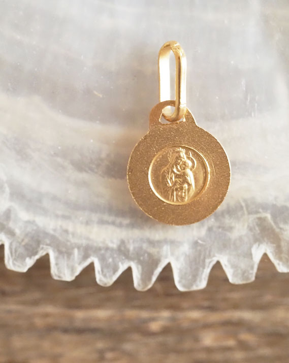 Petite médaille Scapulaire du Mont Carmel