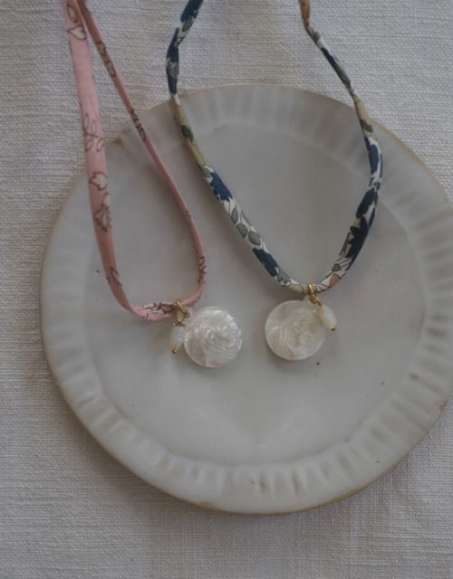 Collier ou bracelet double liberty Ave Maria