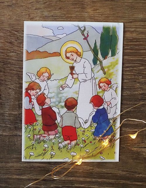 Carte postale - Première communion