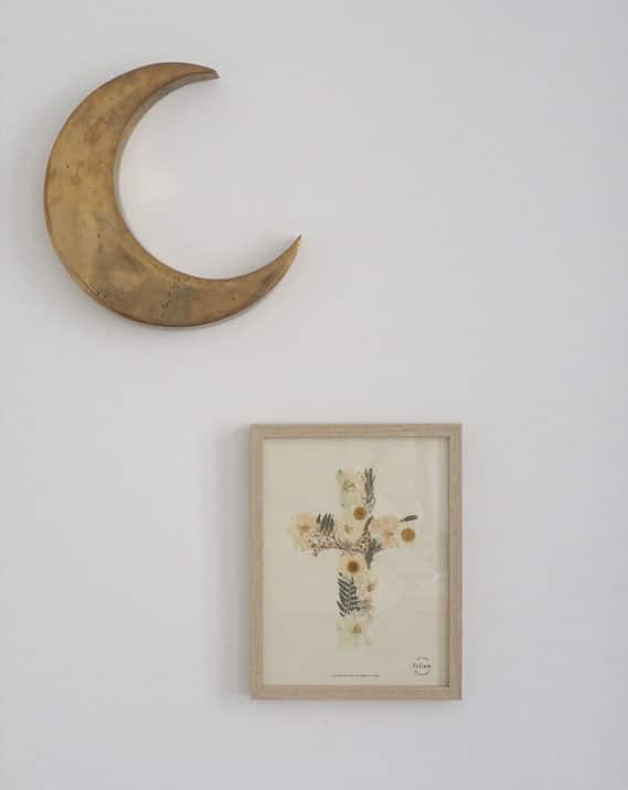 Herbier croix en Fleurs | Catho Rétro x Folium