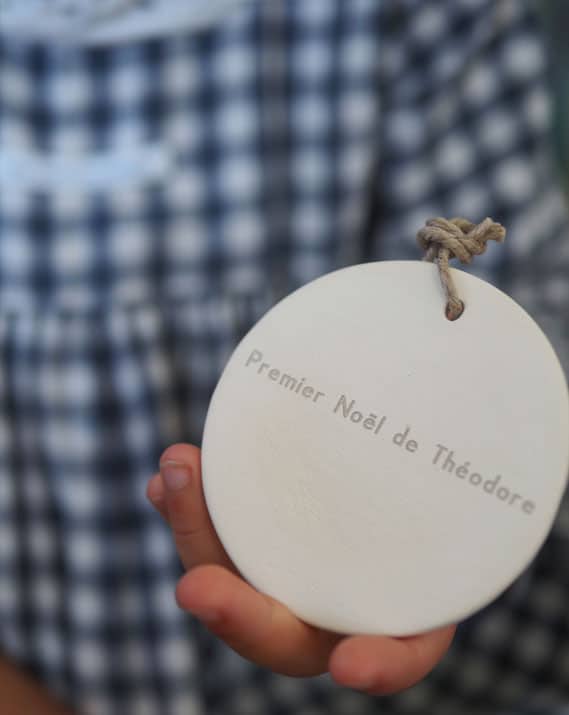 Suspension de Noël en céramique – ©Catho Rétro