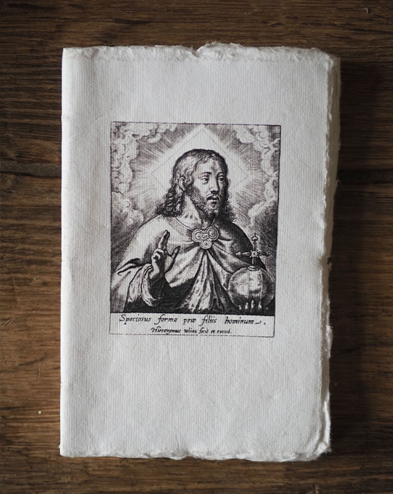 Carnet Jésus / Marie en papier coton ©Catho Rétro