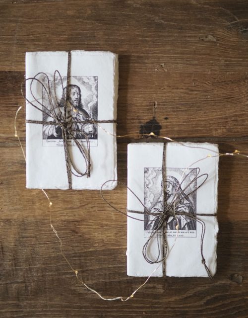 Carnet Jésus / Marie en papier coton ©Catho Rétro