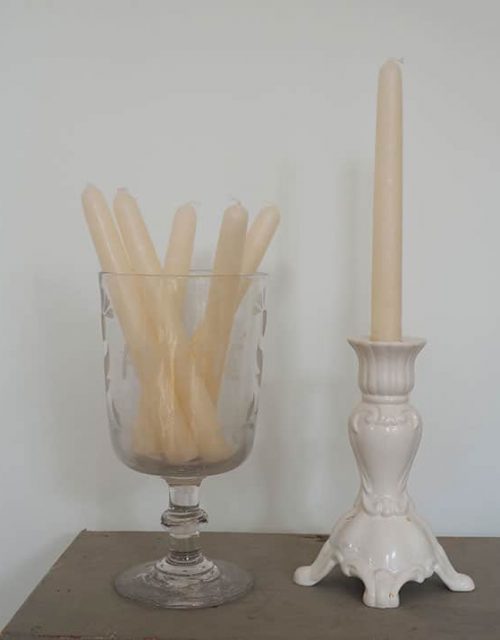 Lot de 6 bougies coniques